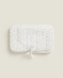 Polka Dot Muslin Wipe Holder