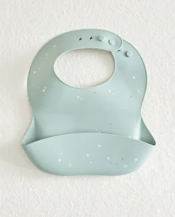 Polka Dot Silicone Bib