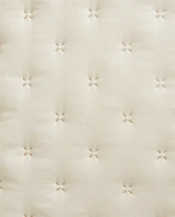 Quilted Dotted Throw Pillow Cover