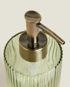 Raised Design Glass Dispenser