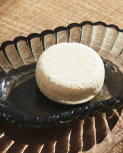 Raised Design Glass Soap Dish