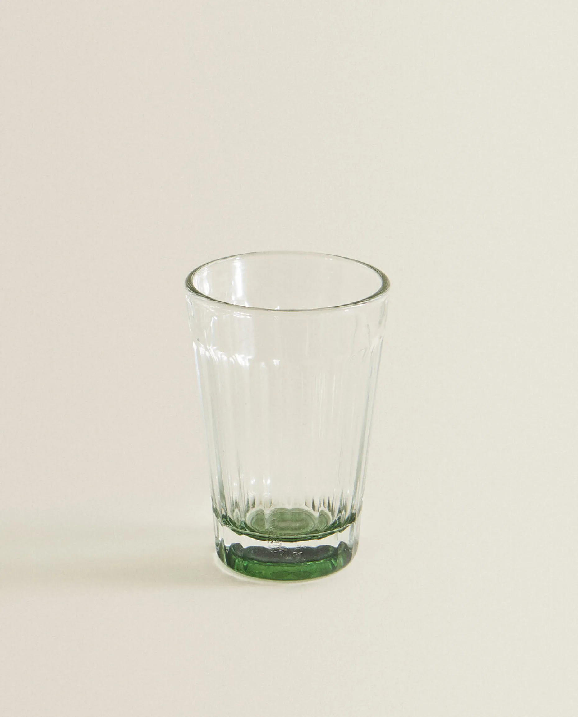 Raised Design Glass Tumbler