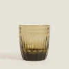 Raised Design Glass Tumbler