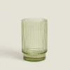 Raised Design Glass Tumbler