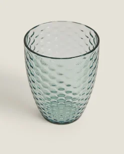 Raised Honeycomb Design Tumbler