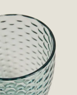 Raised Honeycomb Design Tumbler