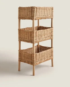 Rattan Storage Rack