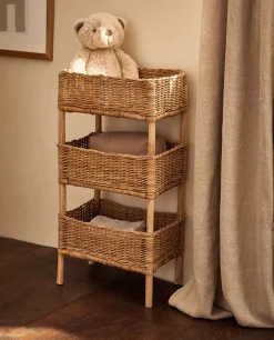 Rattan Storage Rack
