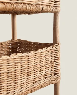 Rattan Storage Rack