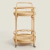 Rattan Trolley