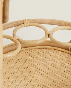 Rattan Trolley