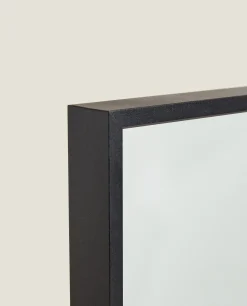 Rectangular Metal Wall Mirror