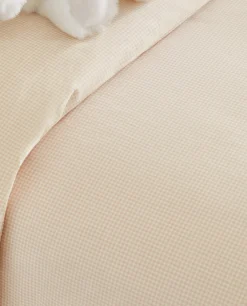 Reversible Gingham Duvet Cover