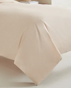Reversible Gingham Duvet Cover