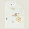 Reversible World Map Blanket