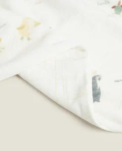 Reversible World Map Blanket