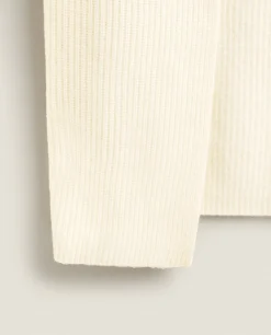Ribbed Cashmere Jacket