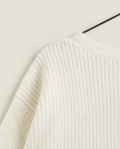 Ribbed Cashmere Sweater