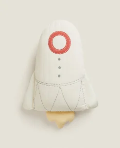 Rocket Throw Pillow