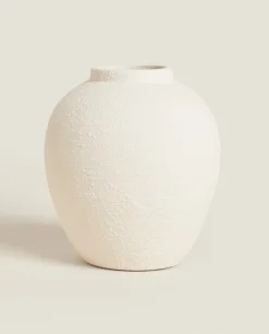 Rough Earthenware Vase