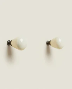 Round Door Knob (Pack Of 2)
