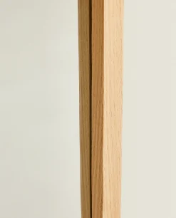 Round Full-Length Mirror With Frame