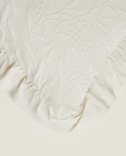 Ruffle Throw Pillow Cover