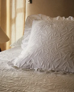 Ruffle Throw Pillow Cover