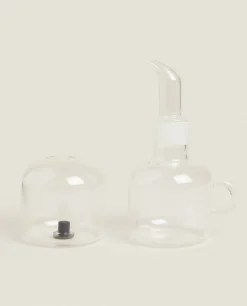 Salt And Cruet With Tray Set