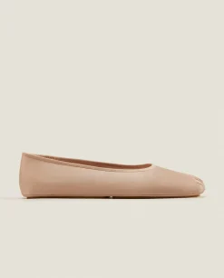 Sateen Ballet Flats