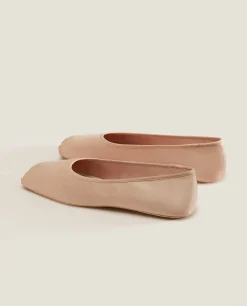 Sateen Ballet Flats