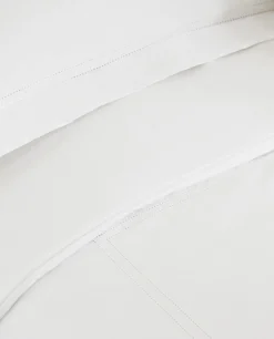 Sateen Flat Sheet With Double Hemstitching