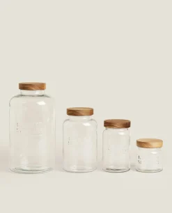 Screw Top Glass Jar