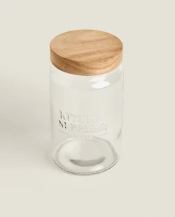 Screw Top Glass Jar