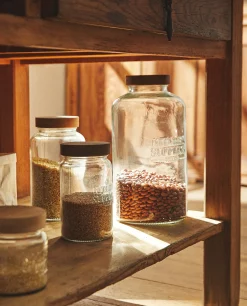 Screw Top Glass Jar