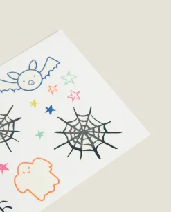 Set Of Kids' Halloween Temporary Tattoos
