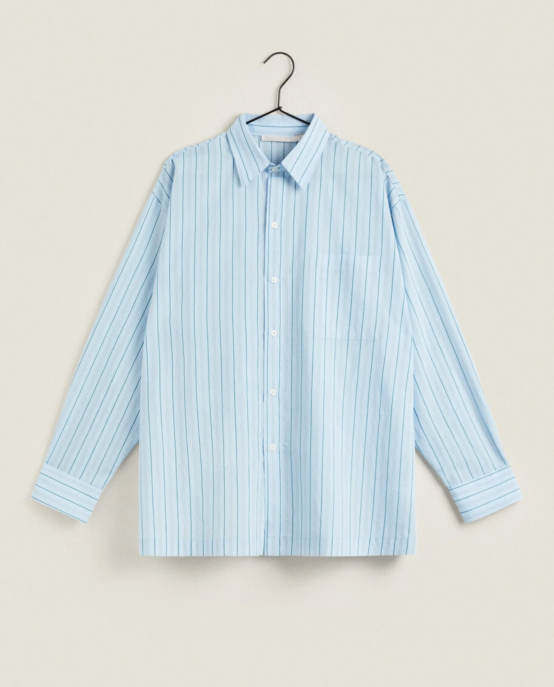 Shirt With Thin Stripes