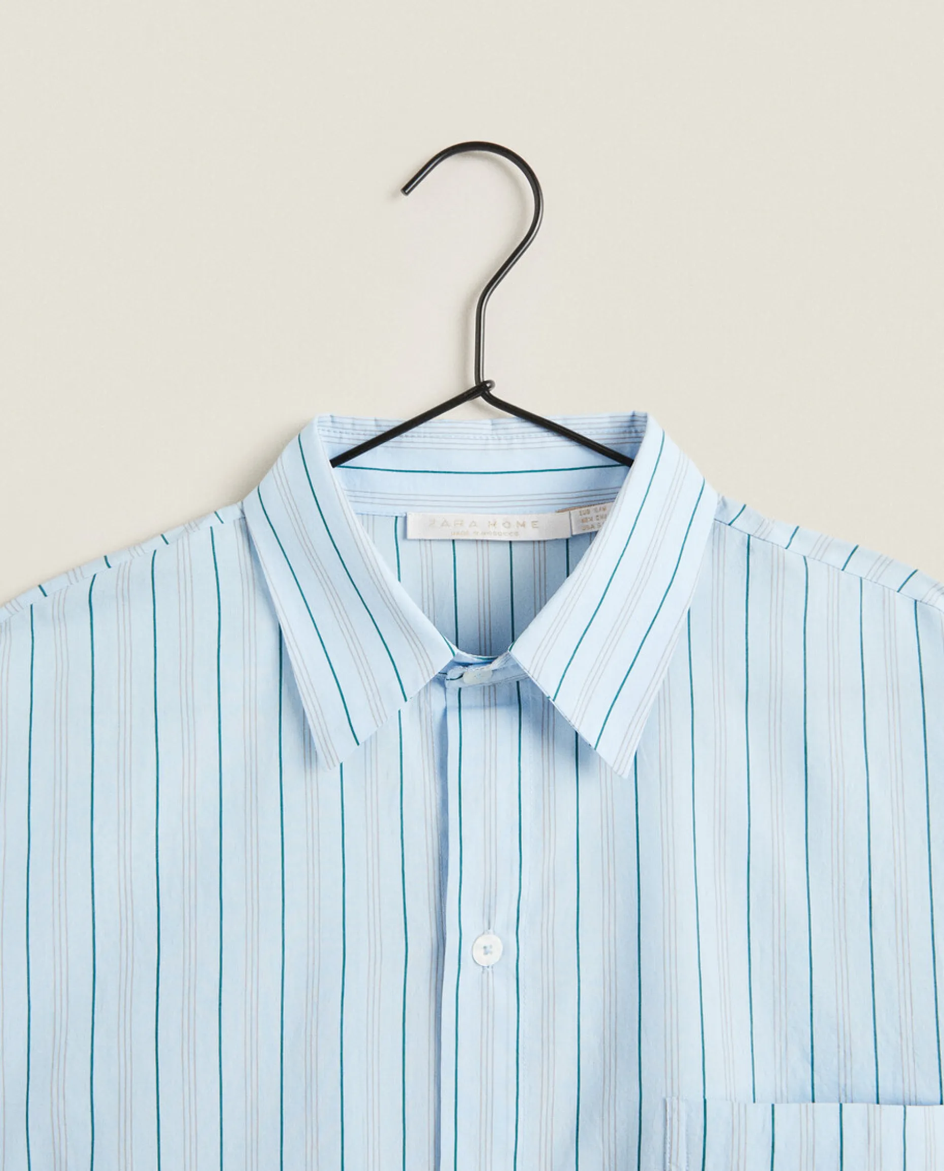 Shirt With Thin Stripes