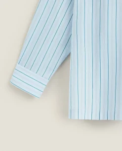 Shirt With Thin Stripes