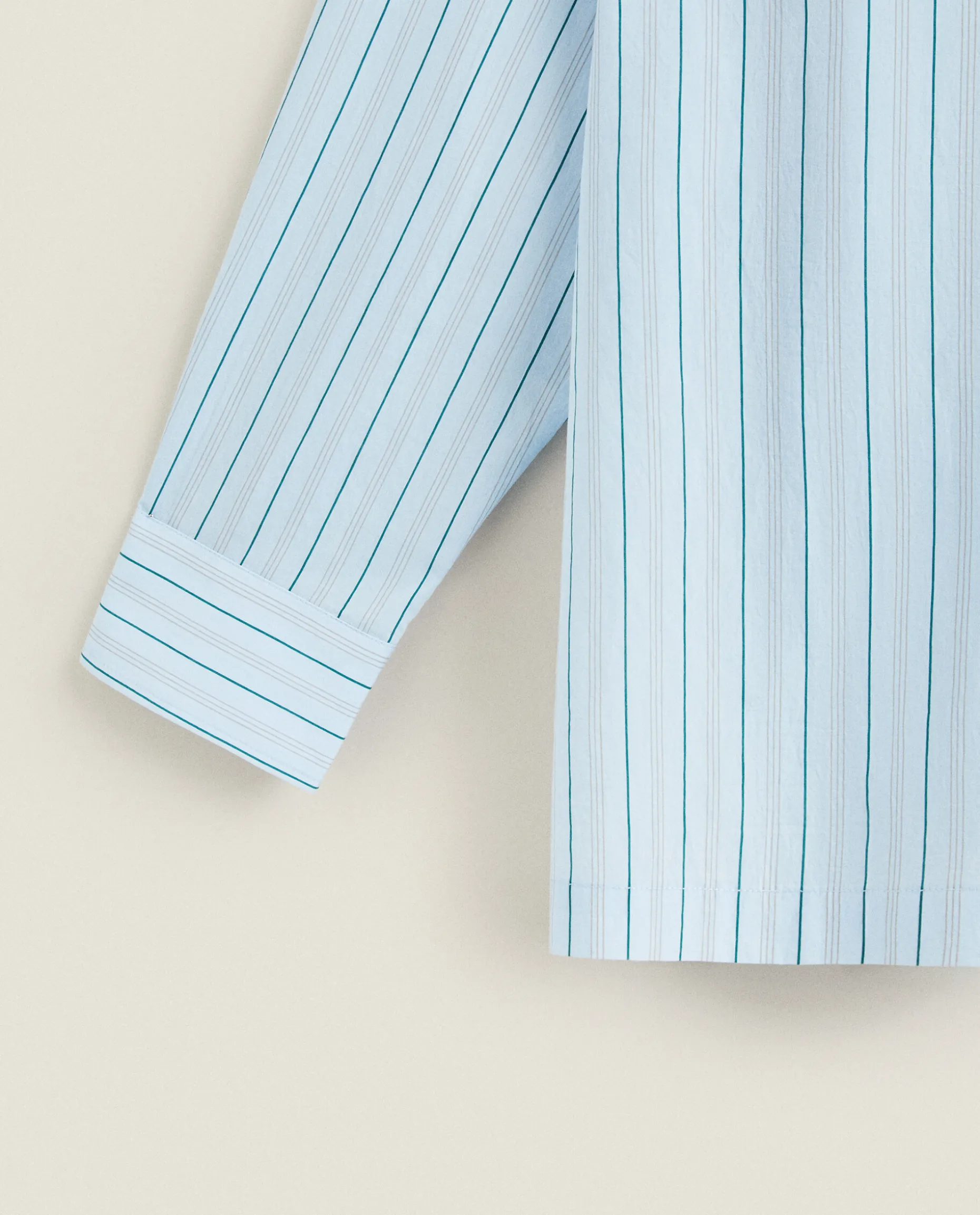 Shirt With Thin Stripes