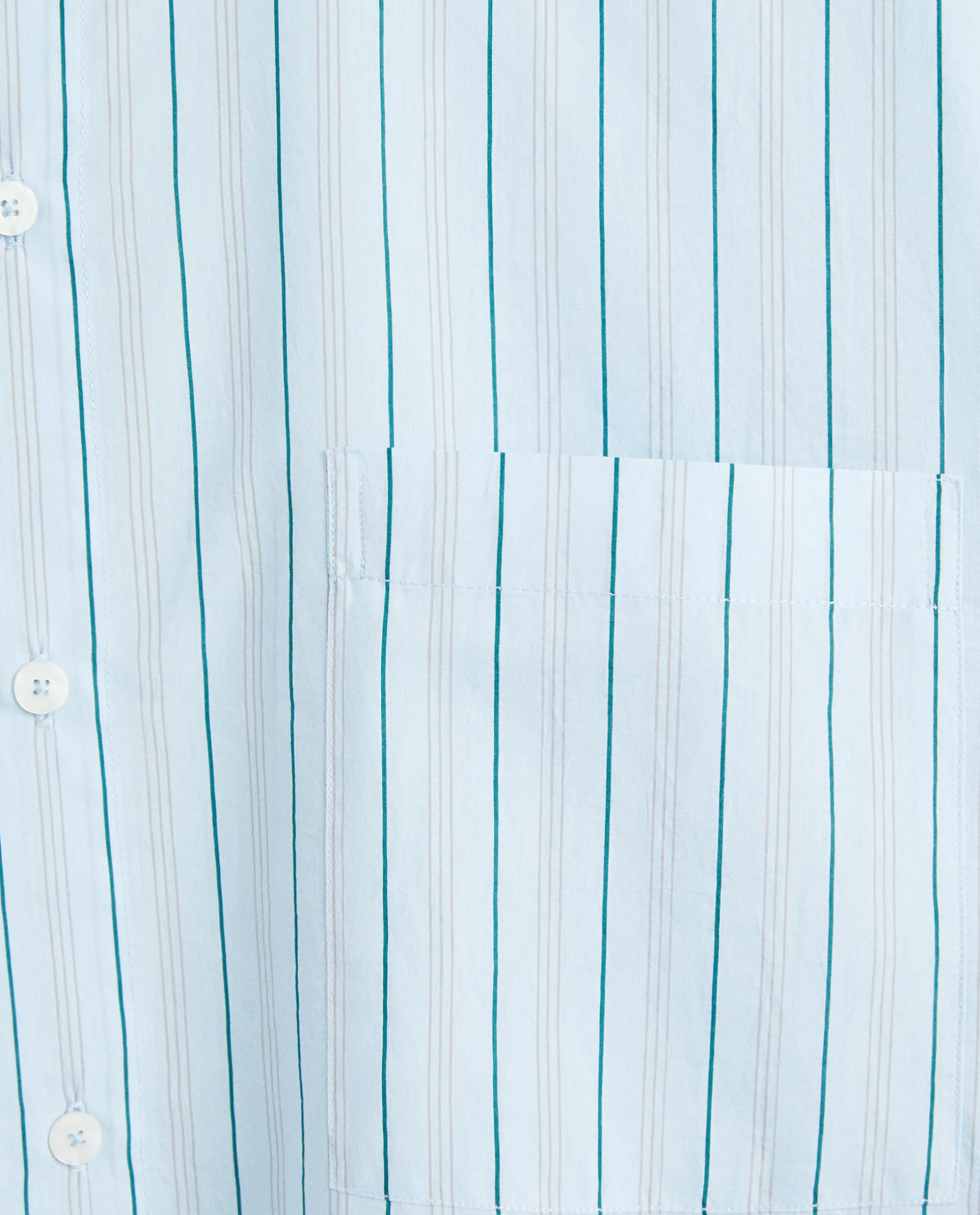 Shirt With Thin Stripes