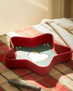 Silicone Christmas Star Plate