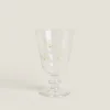 Silk Screen Wine Glass