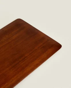 Small Flat Wood Tray