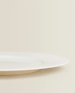 Solid Bone China Dinner Plate