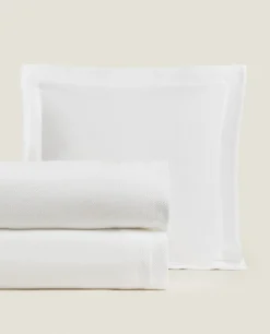 Solid Color Cotton Bedspread