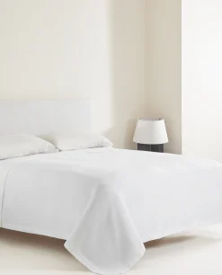 Solid Color Cotton Bedspread