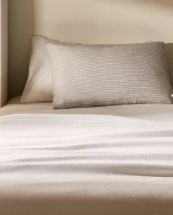 Solid Color Cotton Bedspread