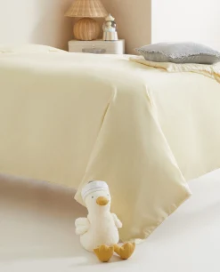 Solid Color Cotton Duvet Cover