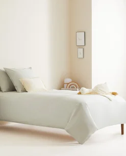 Solid Color Cotton Duvet Cover